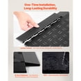thumbnail image 3 of KFFKFF Male Garage Floors Transition Edge Kit, 15 PCS Sturdy PP Interlocking Modular Garage Floor Edging Slip-resistant, Easy Assembly, Black, 3 of 9