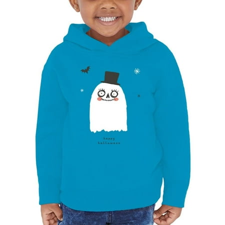 

Happy Halloween Ghost In Hat Hoodie Toddler -Image by Shutterstock 4 Toddler