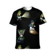 thumbnail image 2 of Dark Luigi's Mansion Moon Unisex Short-sleeve Shirt For Men Women Novelty 3D Print T-Shirt Soft Comfortable Tee Shirts, 2 of 7