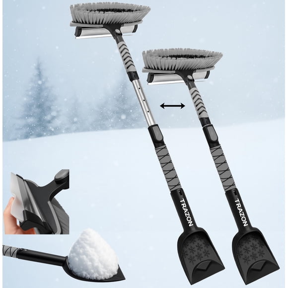 Cepillo para nieve y minipala para nieves/raspador de hielo Trazon 42.4