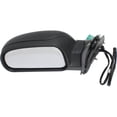 thumbnail image 4 of For Isuzu Ascender 2007 Door Mirror Driver Side | Power Glass | Heated | Manual Folding | Textured Black | Non-Towing | With Signal Light | w/ Puddle Light | Replacement For GM1320351 | 15789788, 4 of 7