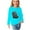 Light Blue, variant on Odeerbi Kids Girls Fall Winter Basic Layering T-Shirt Cute Print Basic Tees Long Sleeve Shirts Cute Crewneck Tops Dressy Casual Blouses Base Layer Kids Clothes Olive Green