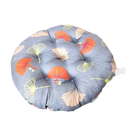 Zmeidao Floor Pillow Cushion, Round Chair Cushion 17.72x17.72in Chair Pad Cushions Meditation Pillow for Balcony Bedroom Tatami Living Room Sofa Balcony Outdoor