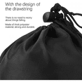 thumbnail image 2 of Sac à Cordon Noir 10 Pcs Sac de Transport Portable en Polyester Imperméable Sac de Rangement Anti-Poussière Cordon de Saut, 2 of 4