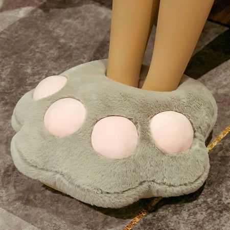 

Cat Claw Palm Foot Warmer Slippers Dormitory Office Foot Warmer Cover Foot Warmer Shoes
