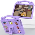 thumbnail image 5 of Kids Case Compatible with Lenovo Tab M10 TB-X505F/TB-X605F (10.1 inch),Cute Kids Kawaii Cover 3D Cartoon Handle & Stand Soft Silicone Shockproof Case,Lightpurple, 5 of 8