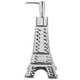 thumbnail image 2 of Dispensador de la loción de la torre de Eiffel dispensador de jabón cerámica de cerámica de cerámica botella de bomba de loción de mano recargable, 2 of 5