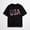 Black-38, variant on USA Flag Graphic T-Shirt, Patriotic Vintage Distressed Short Sleeve Crew Neck Casual Tee