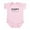 Petal Pink, variant on CafePress - Copy (Ctrl+C) Baby Body Suit - Baby Light Bodysuit, Size Newborn - 24 Months