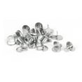 thumbnail image 3 of 5mm x 6mm Pin Metal Bracket Style Shelf Support Pegs Silver Tone 20 Pcs, 3 of 5