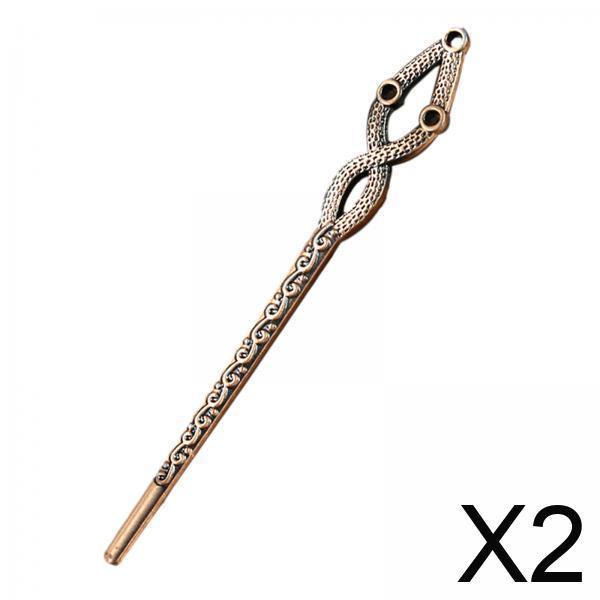 Agujas de coser de ojo grande,Enhebrador de agujas tallado de diseño vintage para coser,Agujas de ojo grande para coser a mano con enhebradores,Agujas para acolchar a mano Agujas para