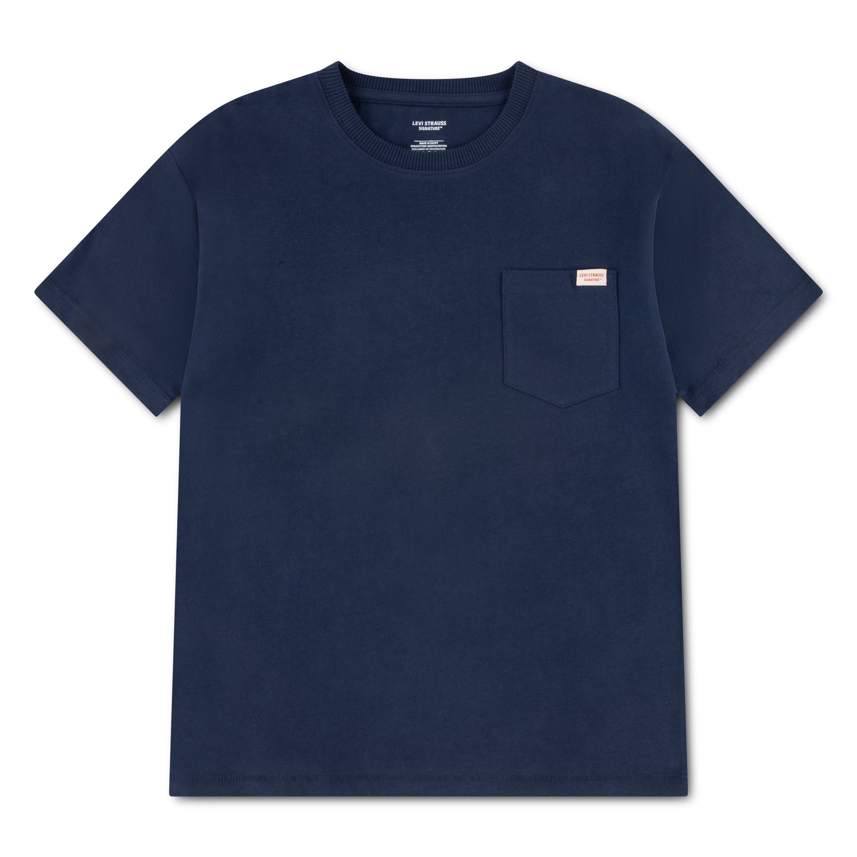 Levi Strauss Signature Boys Short Sleeve Pocket Tee, Sizes 4-18