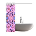 thumbnail image 2 of Cortina de ducha ABPHQTO de Tela Impermeable Rosa Azul Negro 150x180 cm, 2 of 2