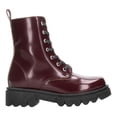 thumbnail image 1 of Bota Casual Niña Jakuna Color Vino Zipper Cintas Ajustables vino 21 MX, 1 of 10