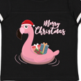thumbnail image 4 of Inktastic Flamingo Merry Christmas Boys or Girls Toddler T-Shirt, 4 of 5