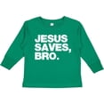 thumbnail image 3 of Inktastic Jesus Saves Bro Christian Boys or Girls Long Sleeve Toddler T-Shirt, 3 of 5