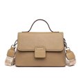 thumbnail image 2 of Bolso de mano 100% de piel auténtica para mujer, moderno, tipo bandolera, de piel de vaca de calidad, tipo mensajero, 2 of 4