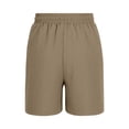thumbnail image 6 of NAISIBABY Boys Active Shorts (4-15T), with Pockets Drawstring Sports Liner Kids Summer Casual Sport Shorts Khaki 10T, 6 of 9