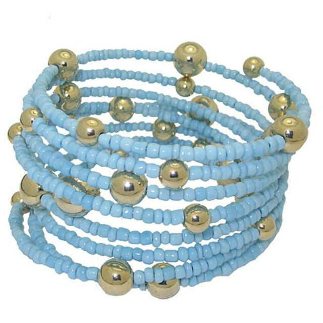 Designer 8988T Bijoux MX Collection Signature Bracelet Multi-Brins Bleu