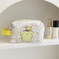 thumbnail image 1 of Estuche de cosméticos Kawaii Hello Kitty, Kuromi Cinnamoroll Sanrio, lindo estuche de almacenamiento de belleza portátil impermeable, bolsa de lavado de viaje para niñas qiuyongming unisex, 1 of 2