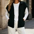 thumbnail image 2 of Teylalorva Women's Outerwear Jackets Basic Spring Fall Winter Pocket Zipper Sweatshirt Sports Outerwear Black Size L, 2 of 7