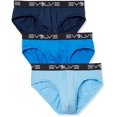 thumbnail image 1 of Evolve - Paquete de 3 Calzoncillos Deportivos para Hombre, Varsity Navy/Power Blue/Alaskan Blue, Large, 1 of 1