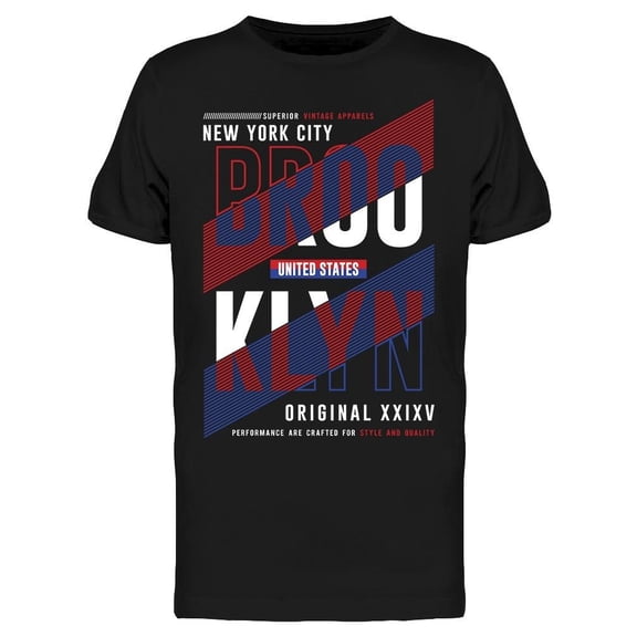 Cool Brooklyn Design Tee Men's -Image by Shutterstock