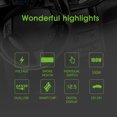 thumbnail image 3 of Toma De Encendedor De Cigarrillos De 100W 3.1A Adaptador De Cargador De Coche Usb Dual Con Interruptores Independientes Compatible Con Carga Rápida Inteligente Dc 12-24V 1 A 3 Advancent VI008595-00, 3 of 6