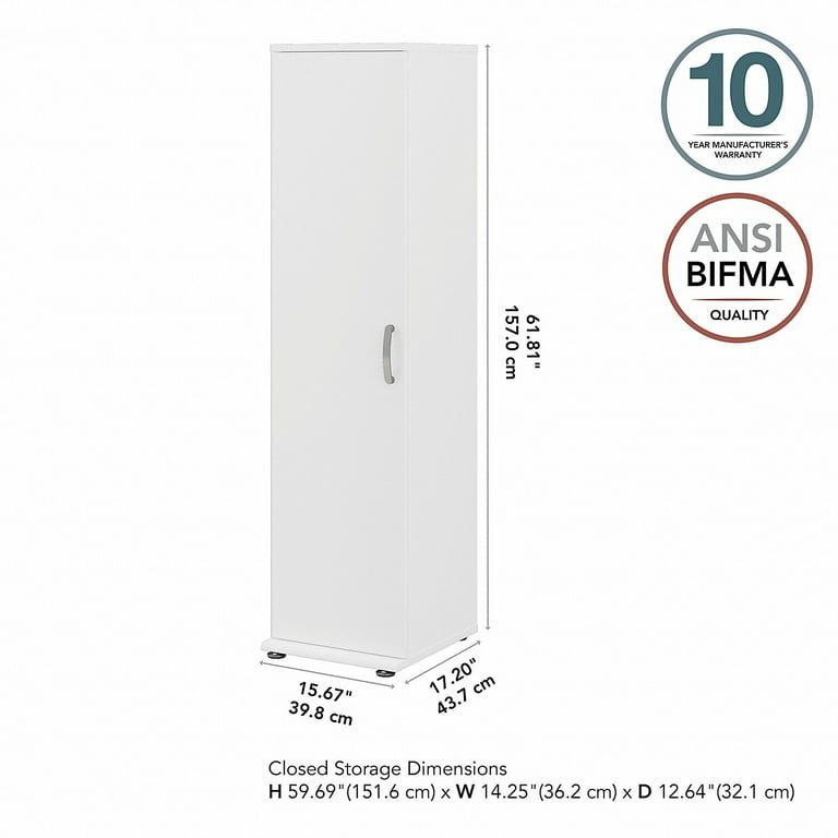 Universal Tall Narrow Storage Cabinet by Bush Business Furniture