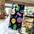 thumbnail image 2 of Elegante funda de teléfono de goma TPU con estampado de dibujos animados para iPhone: ¡moderna y protectora!, 2 of 4
