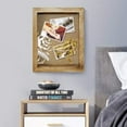 thumbnail image 4 of Beige Wood Specimen Display Box 1Set for Showcase Display Cabinet Home Use Simple Design, 4 of 8