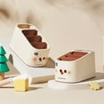 thumbnail image 4 of Aursykel Boîte de Rangement Multifonctionnelle de Bureau avec Quatre Compartiments pour Maison Bureau Costume pour Organiser à Distance Cosmétiques et Fournitures Organisateur Compact en Plastique 7.17 Po, 4 of 8