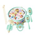 thumbnail image 2 of 1 Set Baby Musical Instruments Infant Drum Toy Kit Clap Drum Instrument Waist Drum Toy, 2 of 8