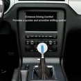 FC6 Speed Round Ball Manual Shift Knob, Car Gear Shift Knob with 3