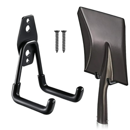 

PeerBasics U Hook 3 Utility Hook Metal PVC Coated Black 50 lb Capacity Hardware Included