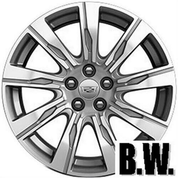20in Wheel for Cadillac Xt4 19-2022 Machined Charcoal Reconditioned Alloy Rim