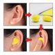 thumbnail image 2 of 2025 Soundproof Earplugs Anti-noise Shapeable Earplugs For Sleep Work, 2 of 4