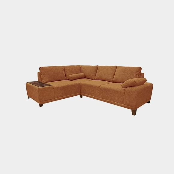 Sala Esquina Acord Normal Curri Marron - DC Inlab Muebles Modelo D