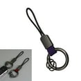 thumbnail image 2 of Keychain with Wrist Lanyard and Key Rings For Men Women Scratch Resistant Zincs Buckle Car Key Holder Accessories, 2 of 8
