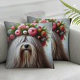 thumbnail image 3 of nygtbtfer Highland Cow Art Throw Pillow Cover Decor Vintage Country Farmhouse Art for Gifts and Home Decor Throw Pillow Cover  Farmhouse Throw Pillow Cover White, 3 of 7