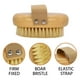 thumbnail image 3 of Cepillo de cerdas suaves para perros y gatos de pelo corto con banda elástica, cepillo de palma de cerdas naturales para gatos y perros, 2 unidades, 3 of 5