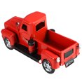 thumbnail image 6 of OULII Vintage Car Model Red Iron For Desktop Automobile Ornament 1Pack 6.5*3.5*3In, 6 of 8