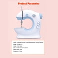 thumbnail image 6 of Upgraded Household Portable Mini Sewing Machine for Beginners and Kids Thread with Needle and Thread Set Stitch, 6 of 9