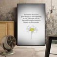 thumbnail image 2 of IDEA4WALL Framed Canvas Wall Art for Living Room, Bedroom Beautiful Quotes Canvas Prints for Modern Home Decoration Ready to Hang, 2 of 4