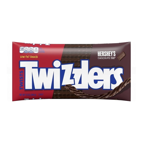TWIZZLERS Twists HERSHEY'S CHOCOLATE Licorice Candy 12 oz Bag FREE SHIP