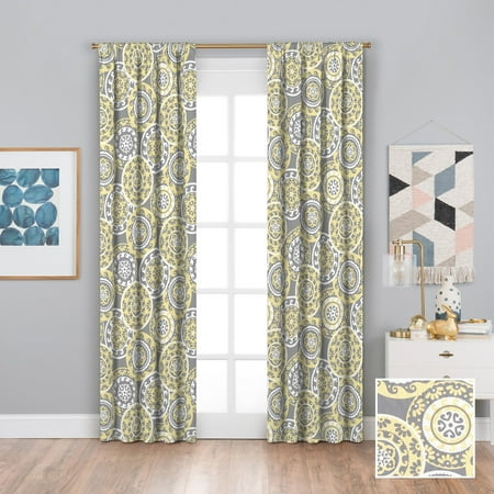 Eclipse Suzi Thermaback Blackout Window Curtain Walmart Com