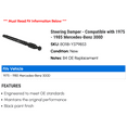 thumbnail image 2 of Steering Damper - Compatible with 1975 - 1985 Mercedes-Benz 300D 1976 1977 1978 1979 1980 1981 1982 1983 1984, 2 of 2