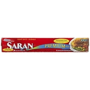 Saran Premium Plastic Wrap, 100 Sq Ft