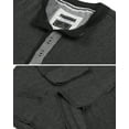 thumbnail image 5 of ZIMEGO Mens Long Sleeve Casual Thermal Button Henley, 5 of 6