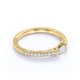 thumbnail image 3 of JeenMata Anillo de Compromiso Victoriano Pequeño de 1 Uds con Ópalo Brasileño Genuino Redondo en Oro Amarillo de 18 K sobre Plata, 3 of 6